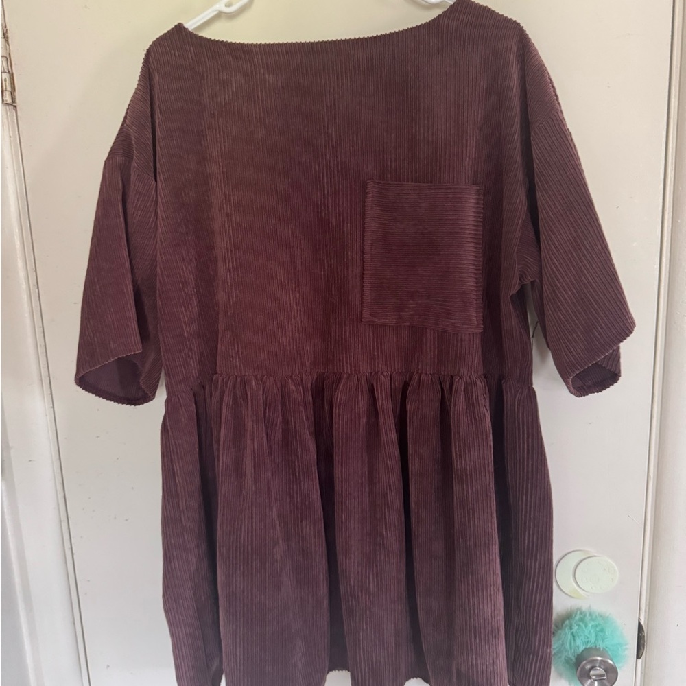 ASOS Women's Brown Corduroy Top